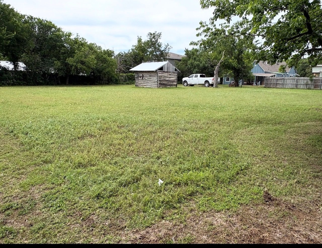 Open acreage before maintenance on ranch property